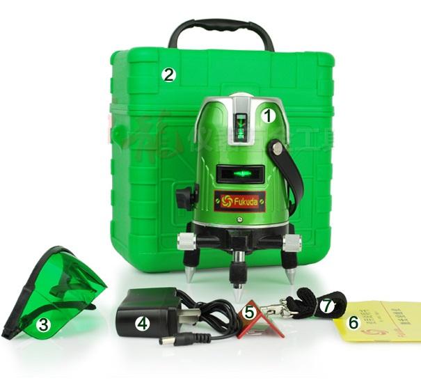 MÁY CÂN BẰNG LASER 3 TIA XANH FUKUDA EK-268G