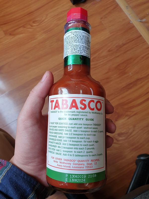 Sốt Ớt Tabasco Đỏ 350ml