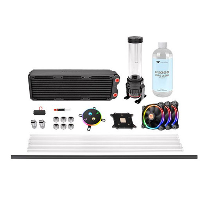 Bộ tản nhiệt nước Thermaltake Pacific M360 D5 Hard Tube (CL-W217-CU00SW-A)