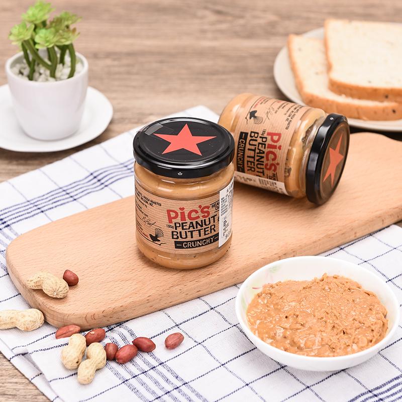 Bơ đậu phông Pic's nghiền hạt 380g