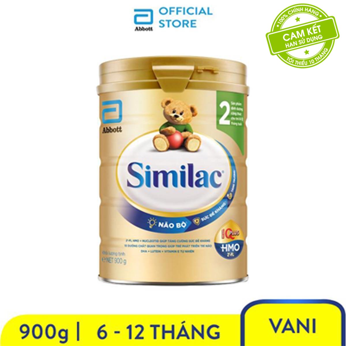 SỮA SIMILAC IQ SỐ 2 900G 6-12 THÁNG