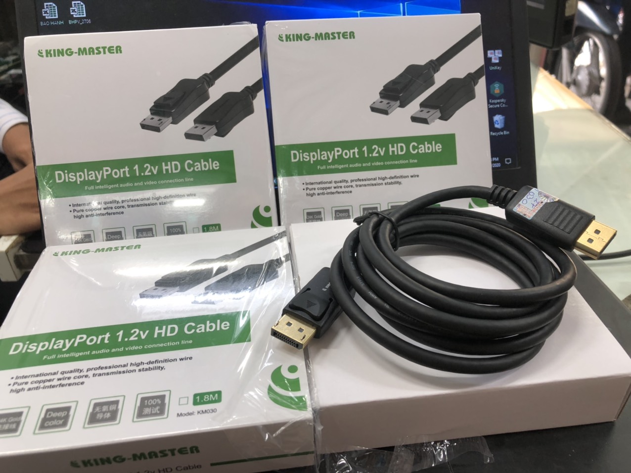CÁP DISPLAYPORT KINGMASTER KM031