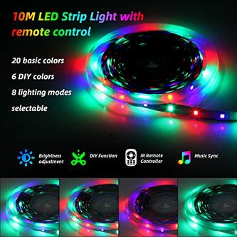 Đèn led trang trí 3528RGB 5m