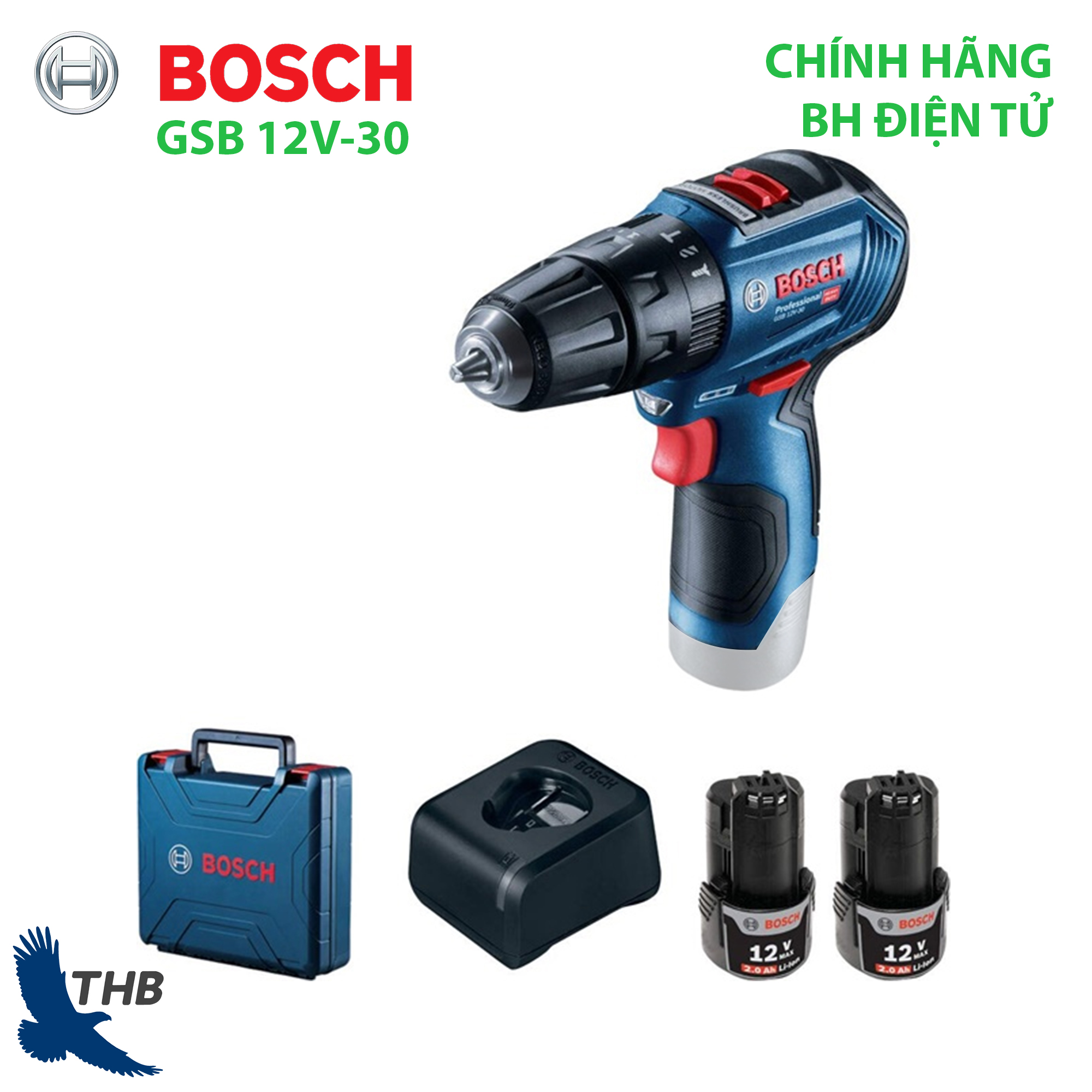 MÁY KHOAN BOSCH GSB12V-30