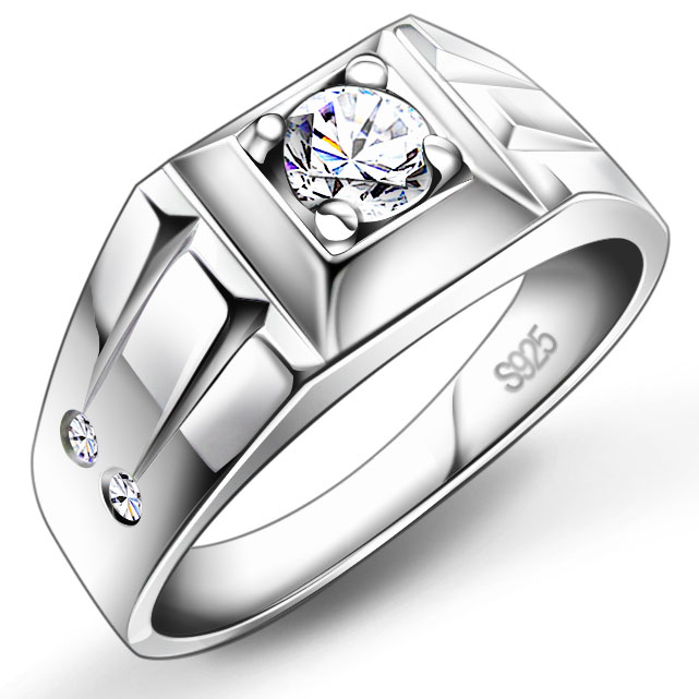 Nhẫn Nam Bạc Hiểu Minh NA003