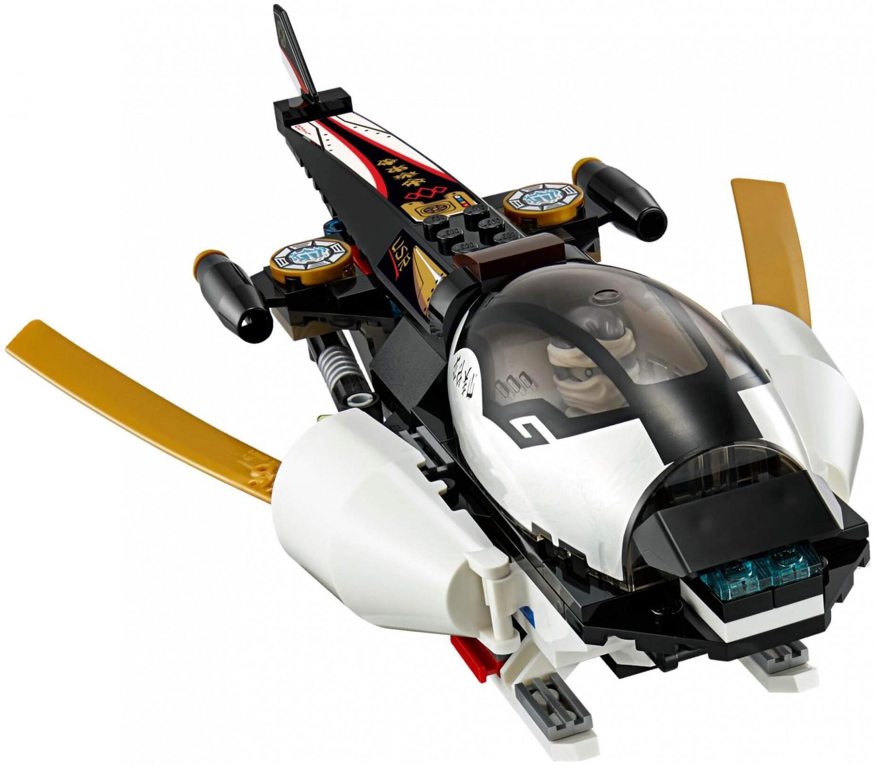 Mô hình Lego Ninjago – Phi cơ chiến đấu bí mật 70595