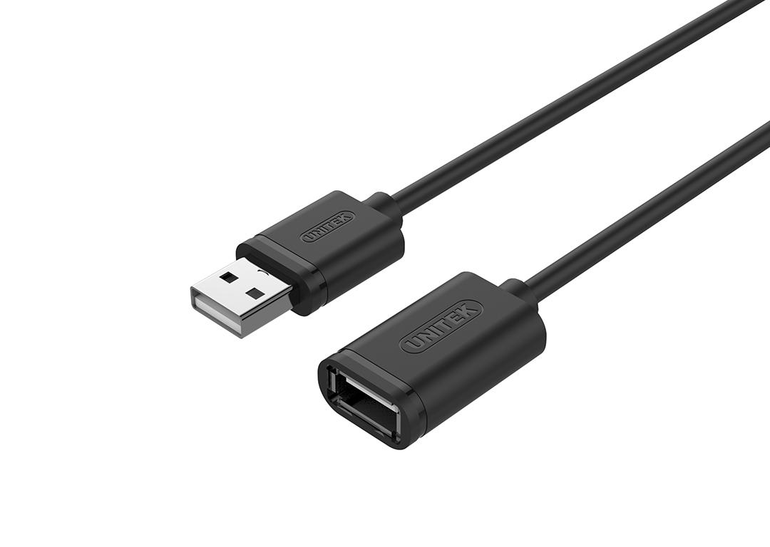 CÁP USB NỐI DÀI 2.0 UNITEK Y-C449GBK