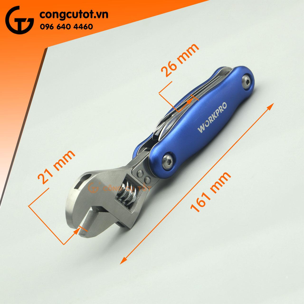BỘ CỜ LÊ ĐA NĂNG 8 TRONG 1 WORKPRO W014011