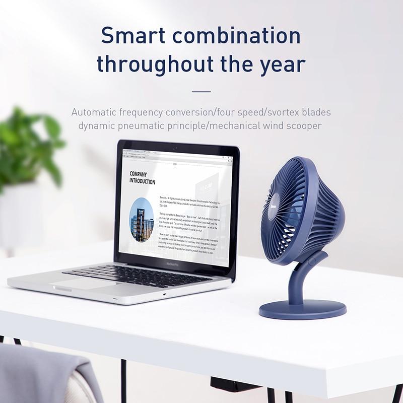 QUẠT MINI ĐỂ BÀN BASEUS BENKS OCEAN AIR