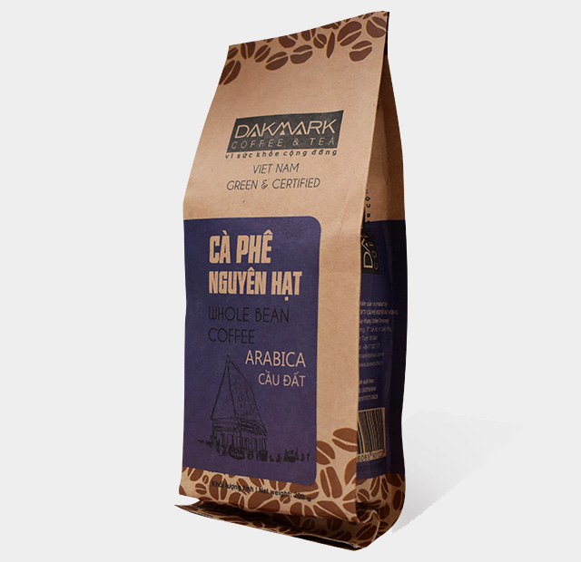 Cà phê hạt DakMark Cầu Đất 500g