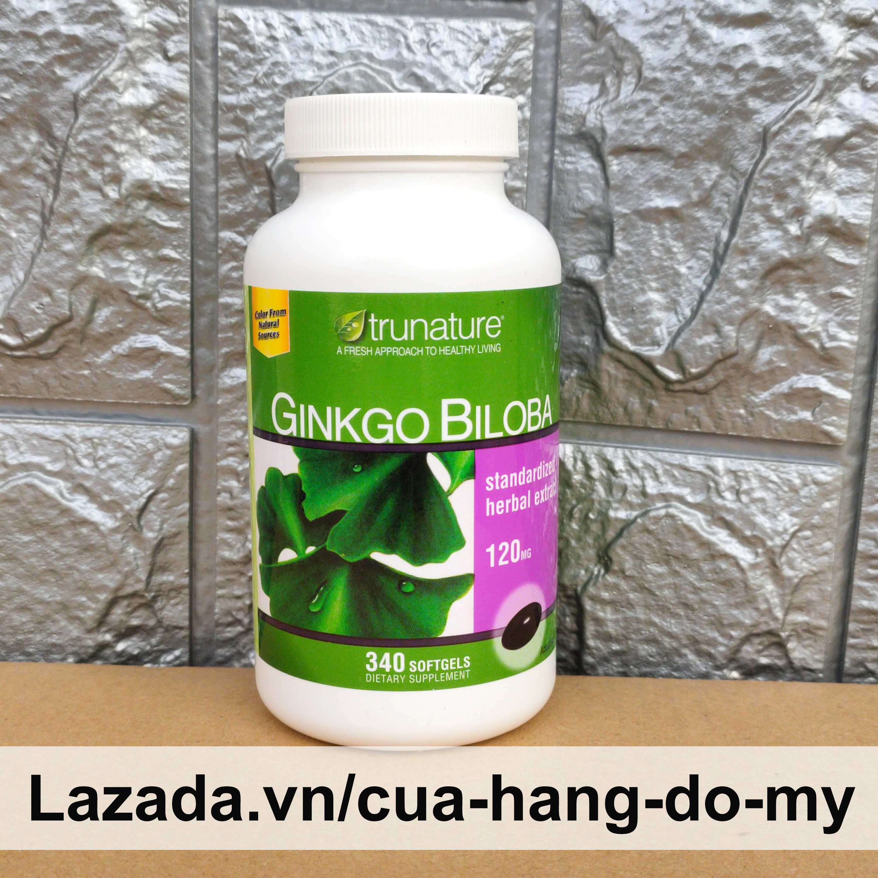 Ginkgo Biloba - Tăng cường tuần hoàn não - Hộp 300 viên của Mỹ