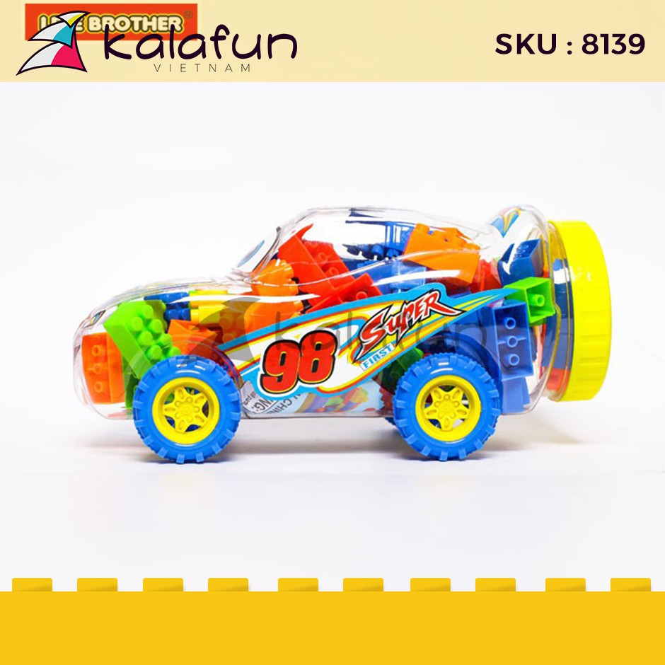 Đồ chơi Lắp Ráp Xe Đua Siêu Tốc Độ Super Power Racing Car Lele Brother 8139-3