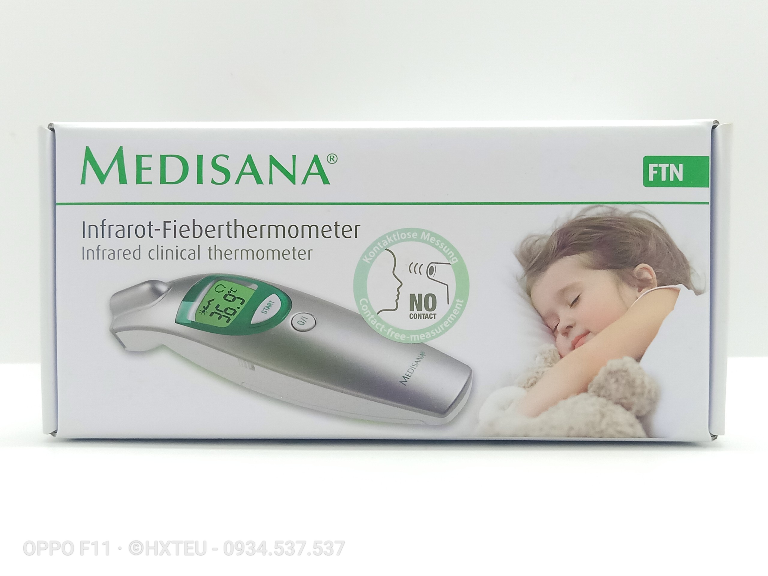 Nhiệt kế điện tử đo trán Medisana FTN