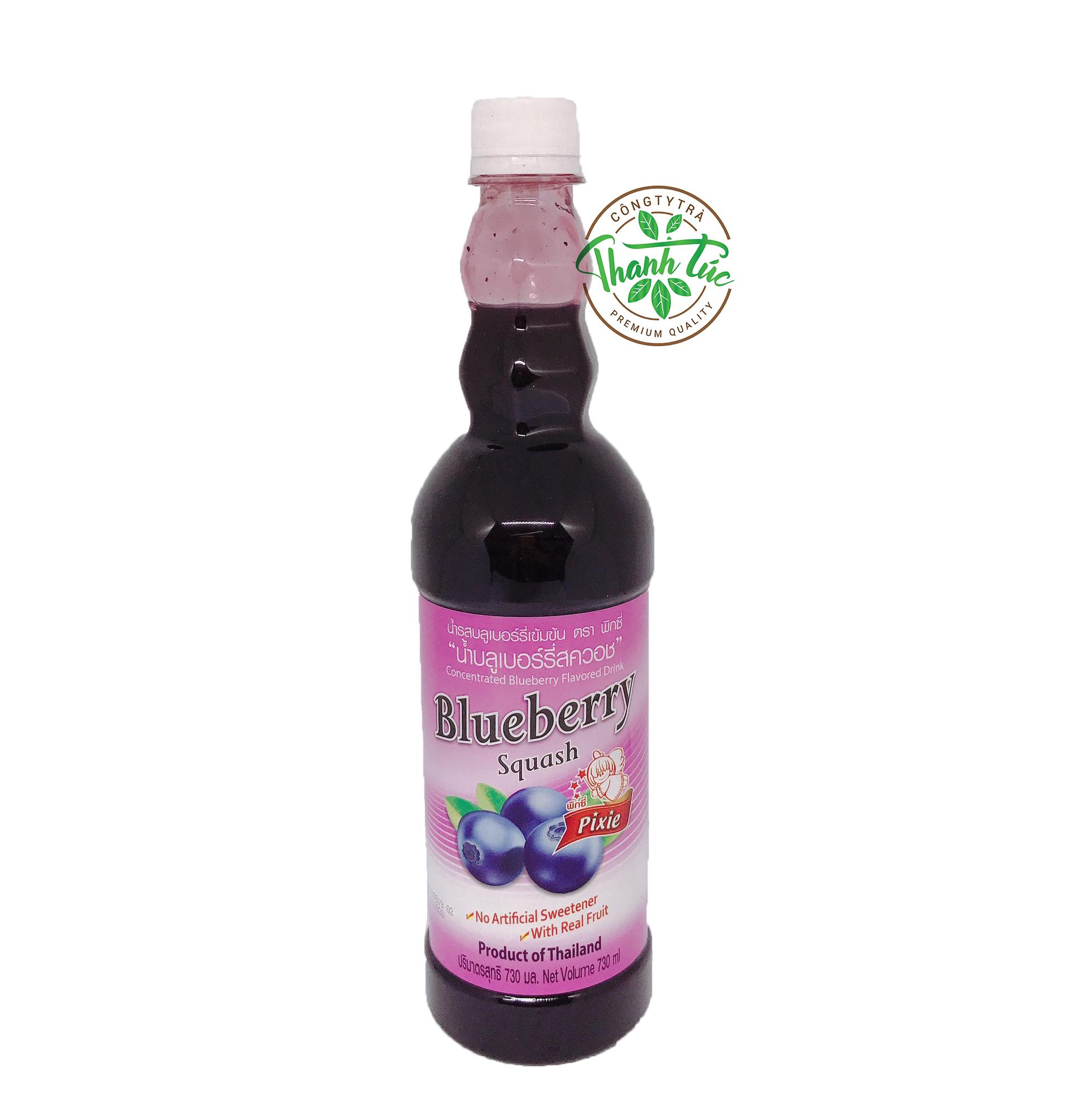 Siro Pixie Việt Quất 730ml