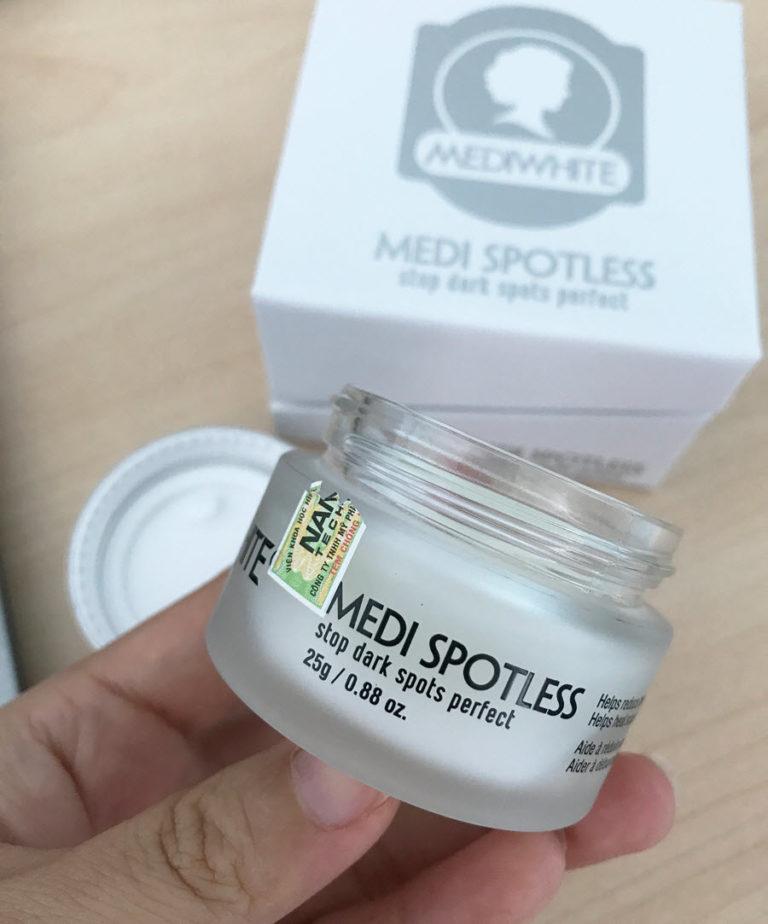 Kem trị thâm mụn Medi White Medi Spotless 25ml