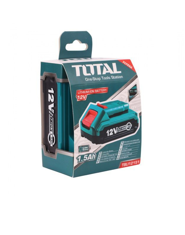 12V/1,5Ah Pin Lithium-Ion Total TBLI12151