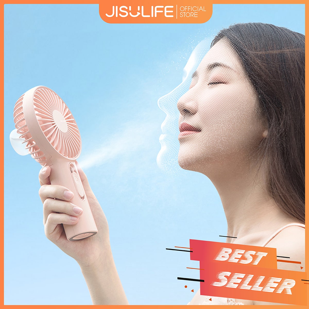 QUẠT CẦM TAY MINI JISULIFE F9