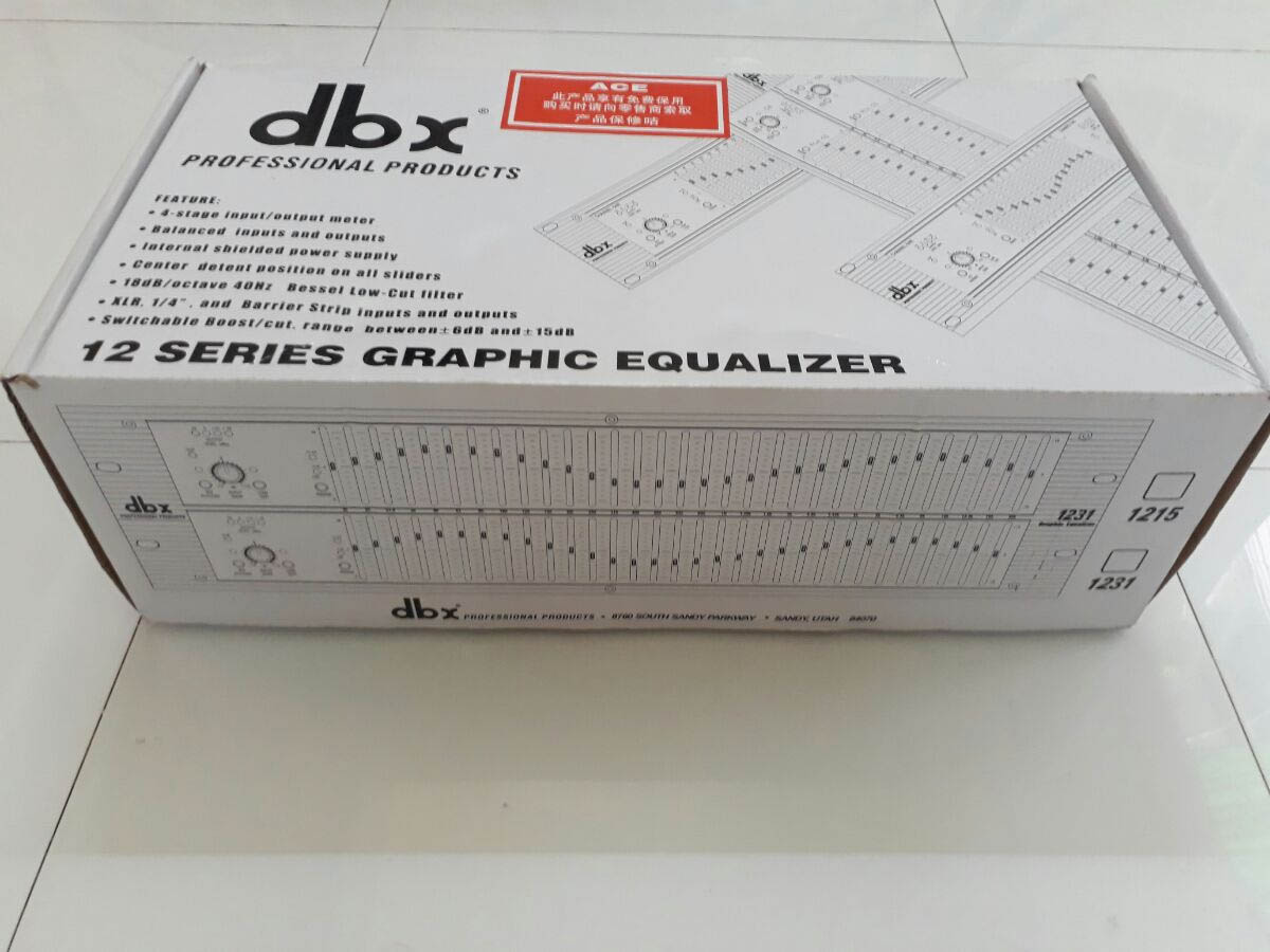 Lọc âm thanh Equalizer DBX-2231