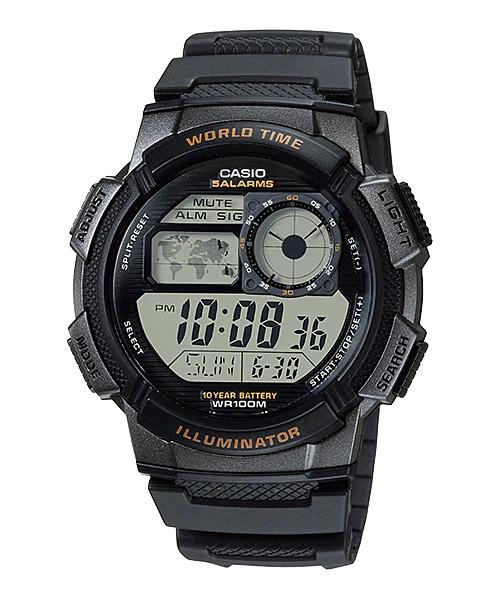 Đồng Hồ Nam Dây Cao Su Casio AE-1000W-1AVDF