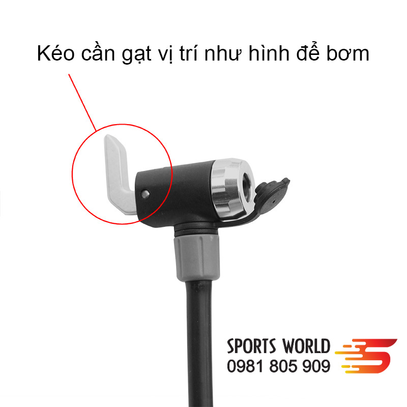 Bơm xe đạp GIYO GP-85L