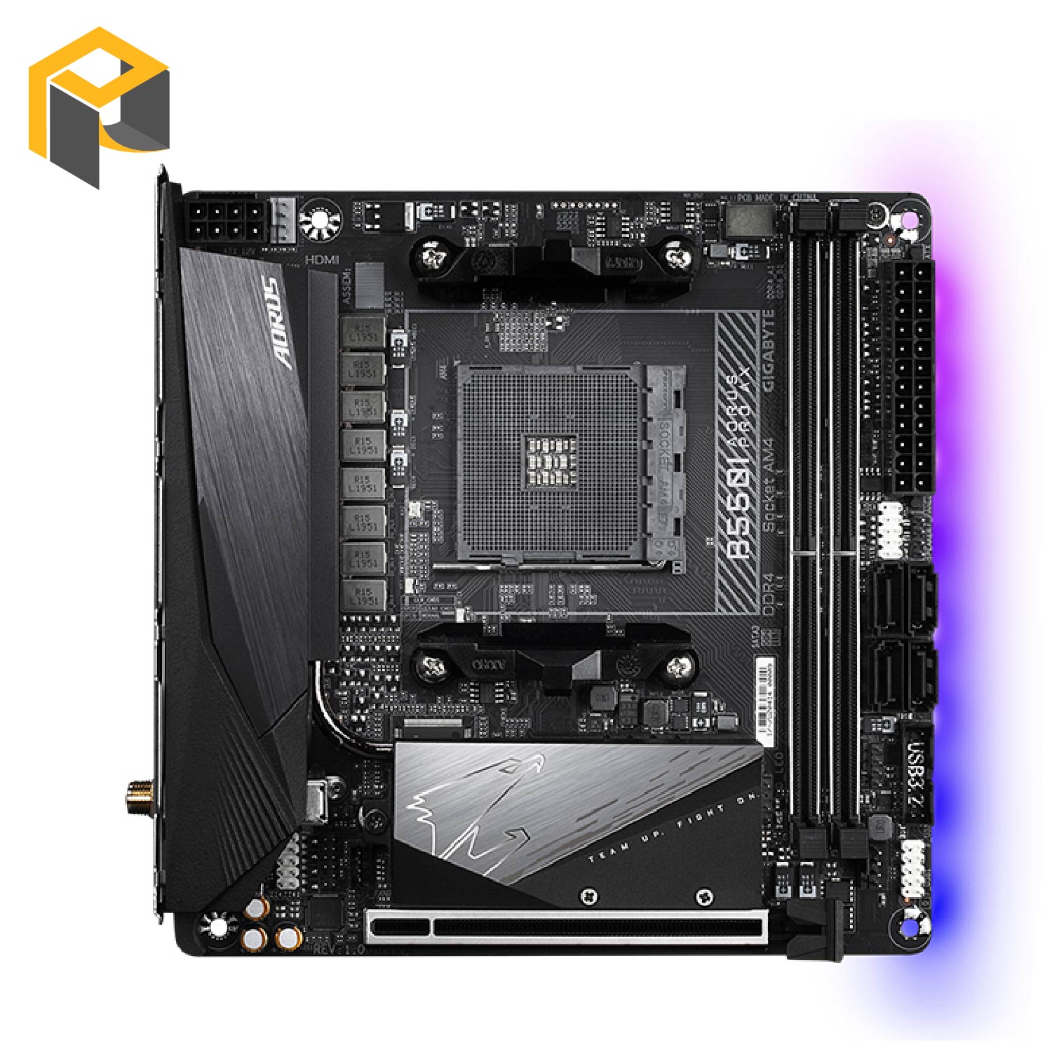 Mainboard GIGABYTE B550I AORUS PRO AX