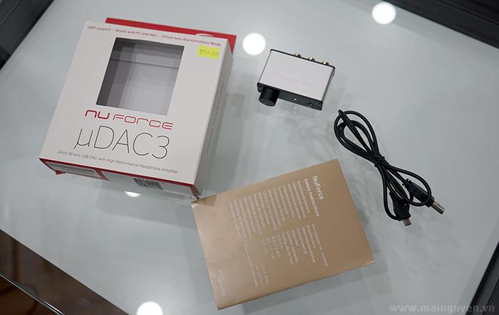 DAC amp tai nghe Nuforce Icon uDac3
