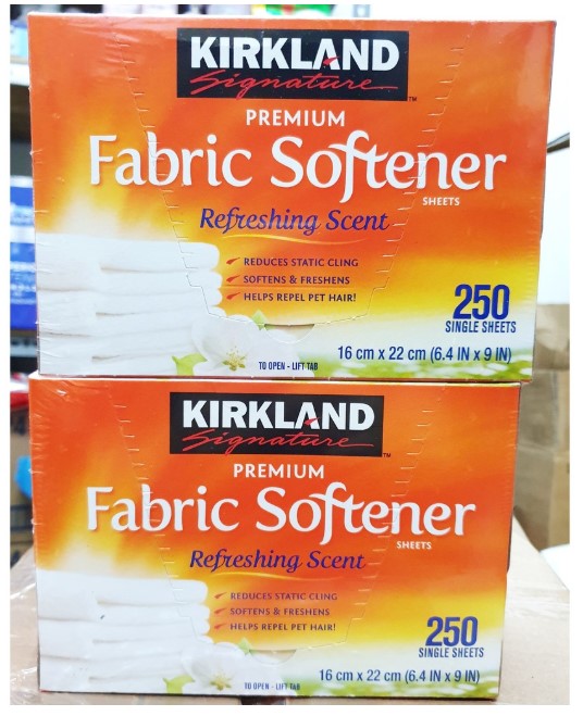 Giấy thơm quần áo Kirkland 250 tờ