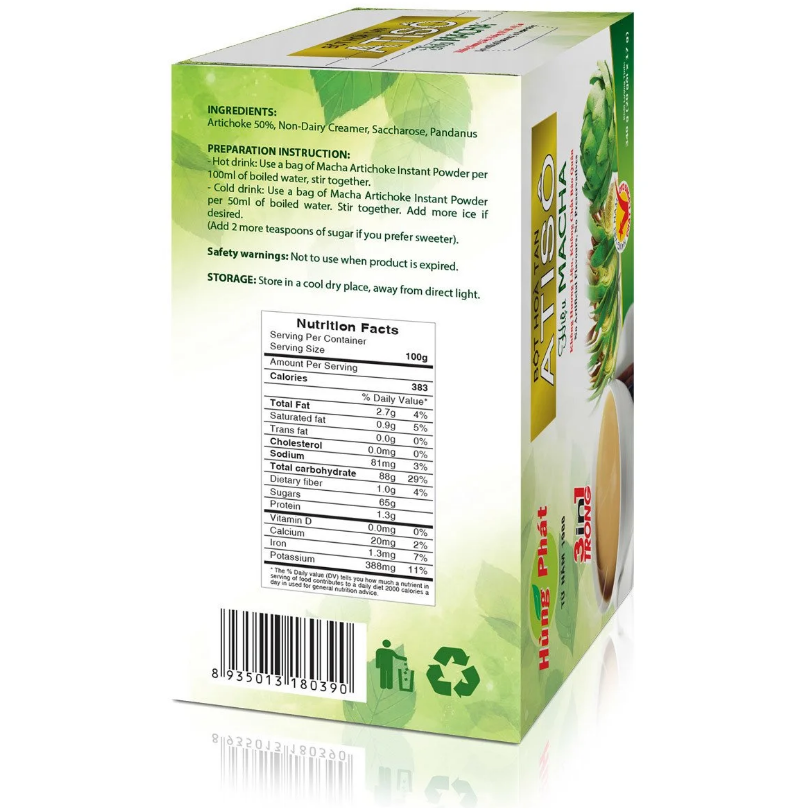 BỘT ATISO MACHA HÙNG PHÁT