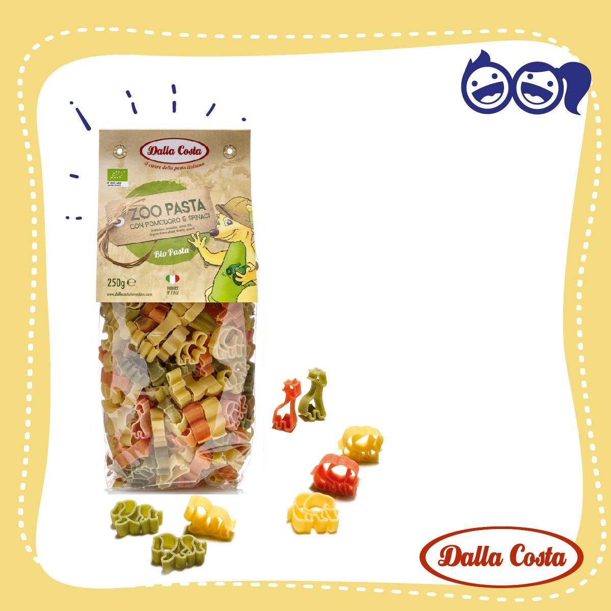 Nui Dalla Costa Organic Baby Travel/Zoo 250g