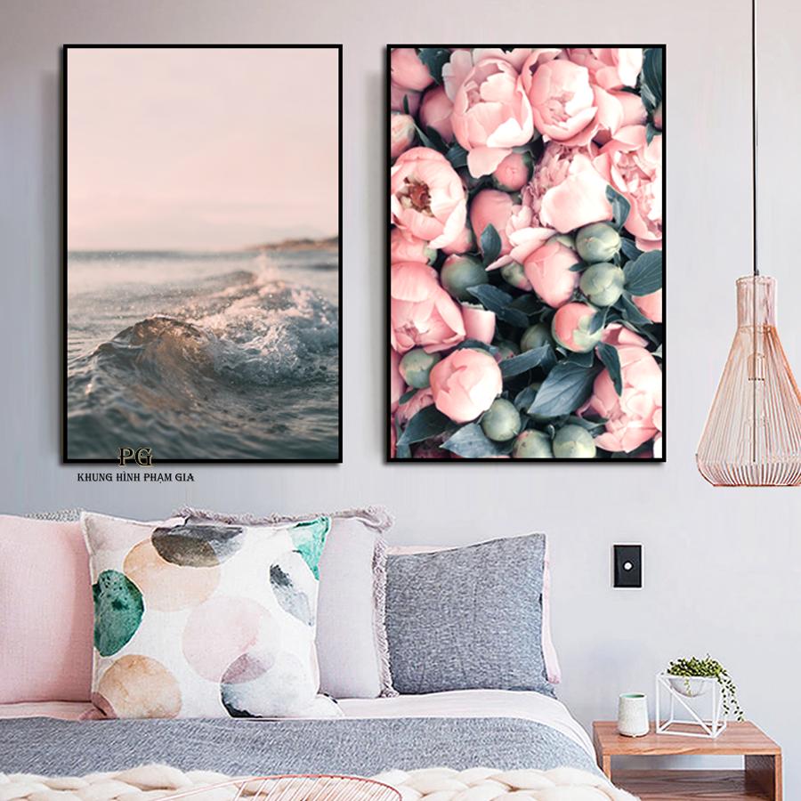 Bộ 3 tranh canvas 3D
