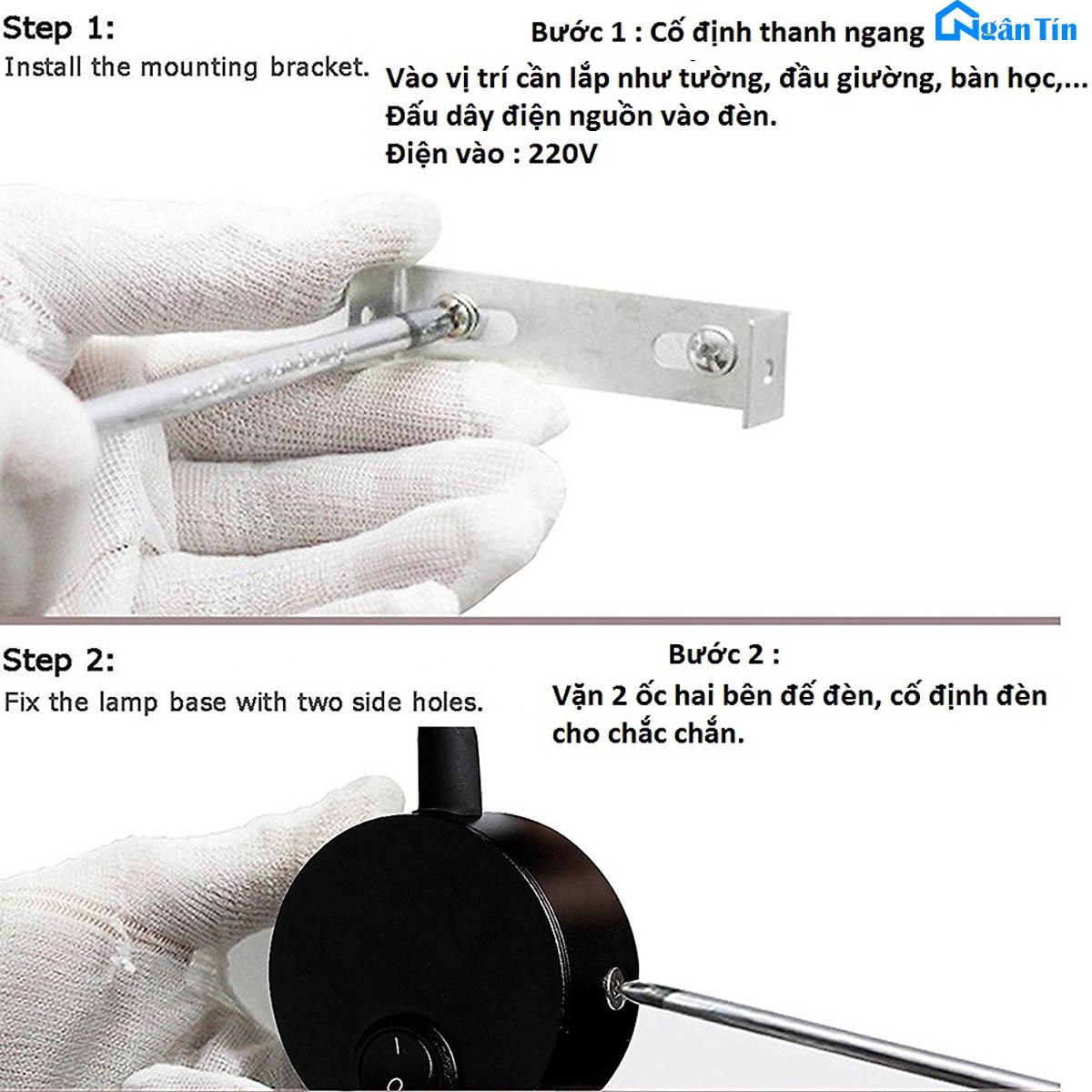 Đèn chiếu điểm gắn tường RO-1400