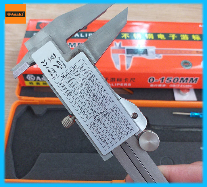 THƯỚC KẸP ASAKI AK-2910