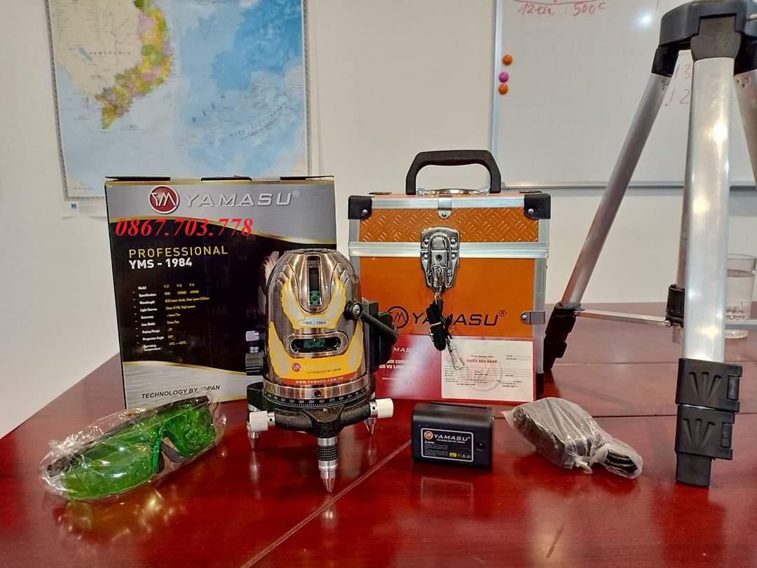 MÁY CÂN BẰNG LASER 5 TIA XANH YAMASU 1984