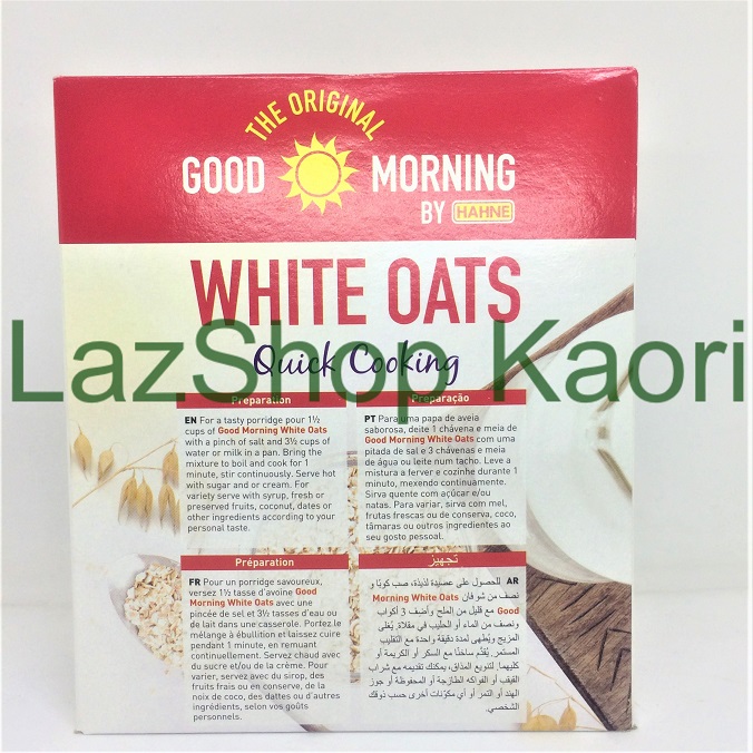 Ngũ cốc Hahne White Oats yến mạch