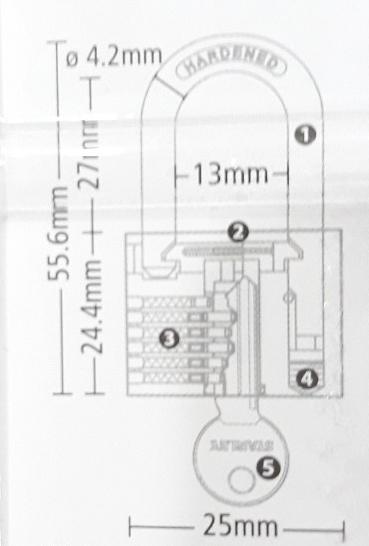 Ổ KHÓA STANLEY S742-041