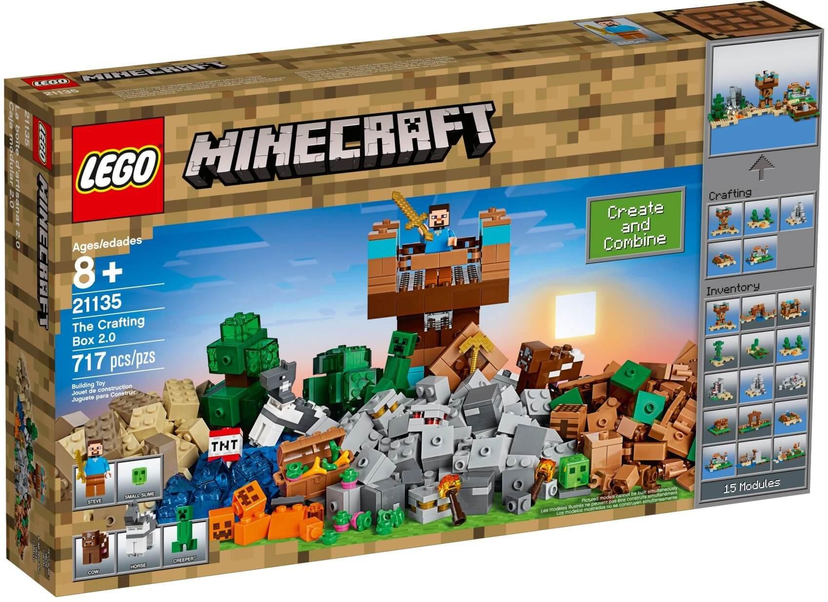 Bộ lắp ghép Lego Minecraft 21135 - Crafting Box 2.0