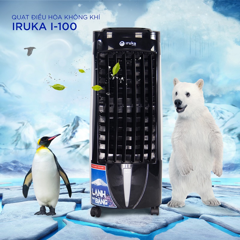 QUẠT ĐIỀU HÒA IRUKA I-100