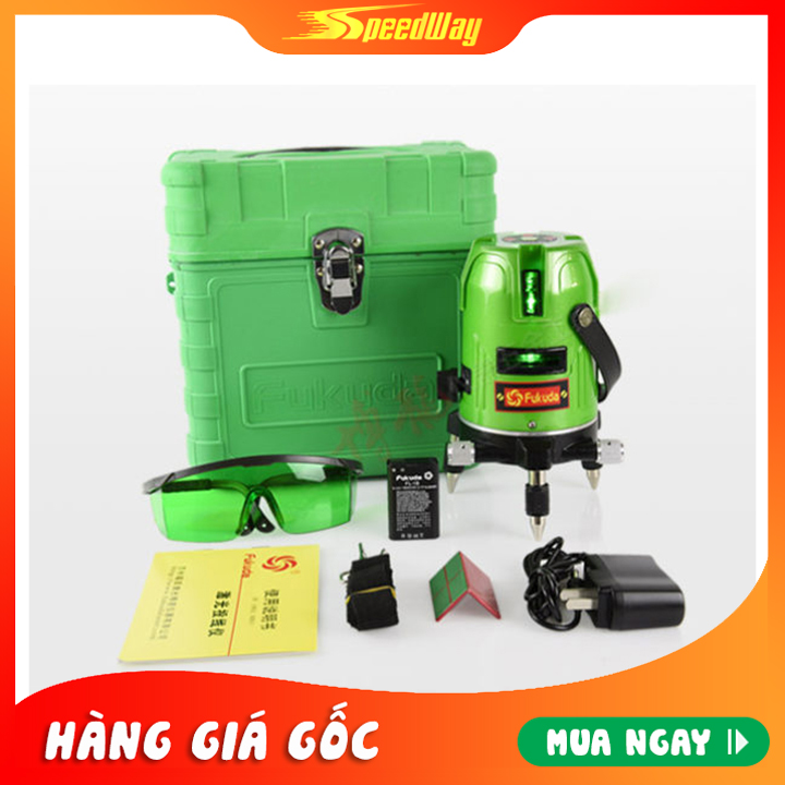 MÁY CÂN BẰNG LASER 2 TIA XANH FUKUDA EK-169G