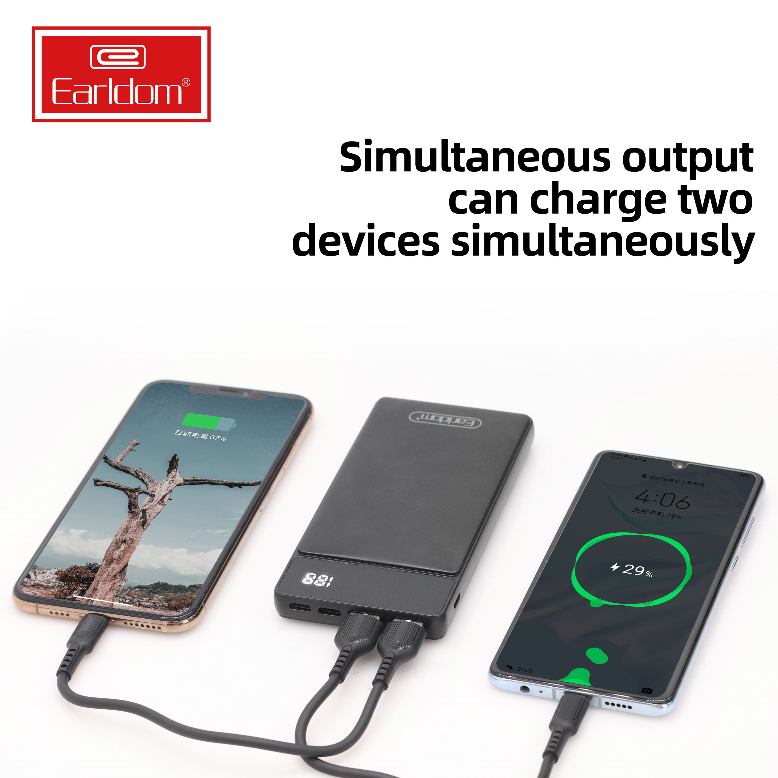 Sạc dự phòng Earldom ET-PB40 10000mah