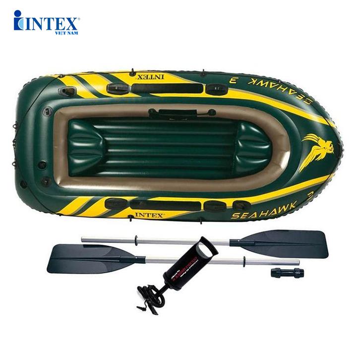 THUYỀN BƠM HƠI SEAHAWK 3 NGƯỜI INTEX 68380