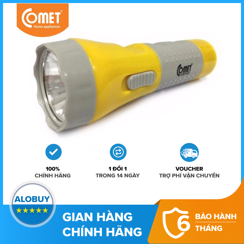 Đèn pin sạc led Comet CRT343