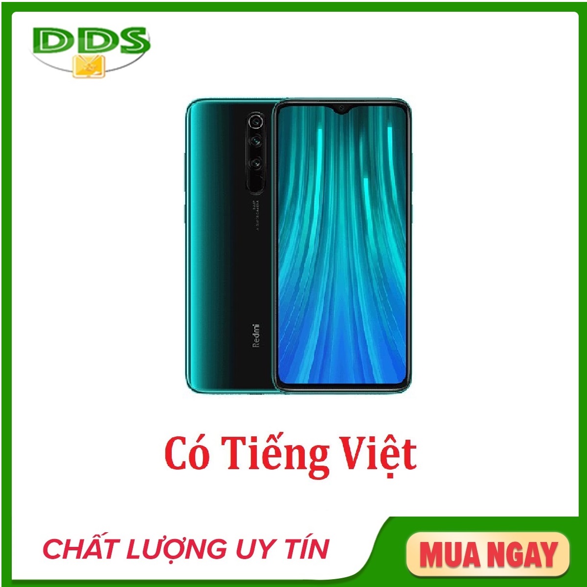 [Trả góp 0%]Xiaomi Redmi Note 8 Pro Ram 6GB 128GB - Hàng nhập khẩu