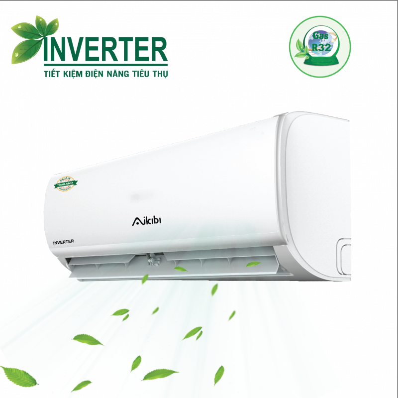 Điều hòa Aikibi 9000 BTU 1 chiều Inverter AWF09IC gas R-410A