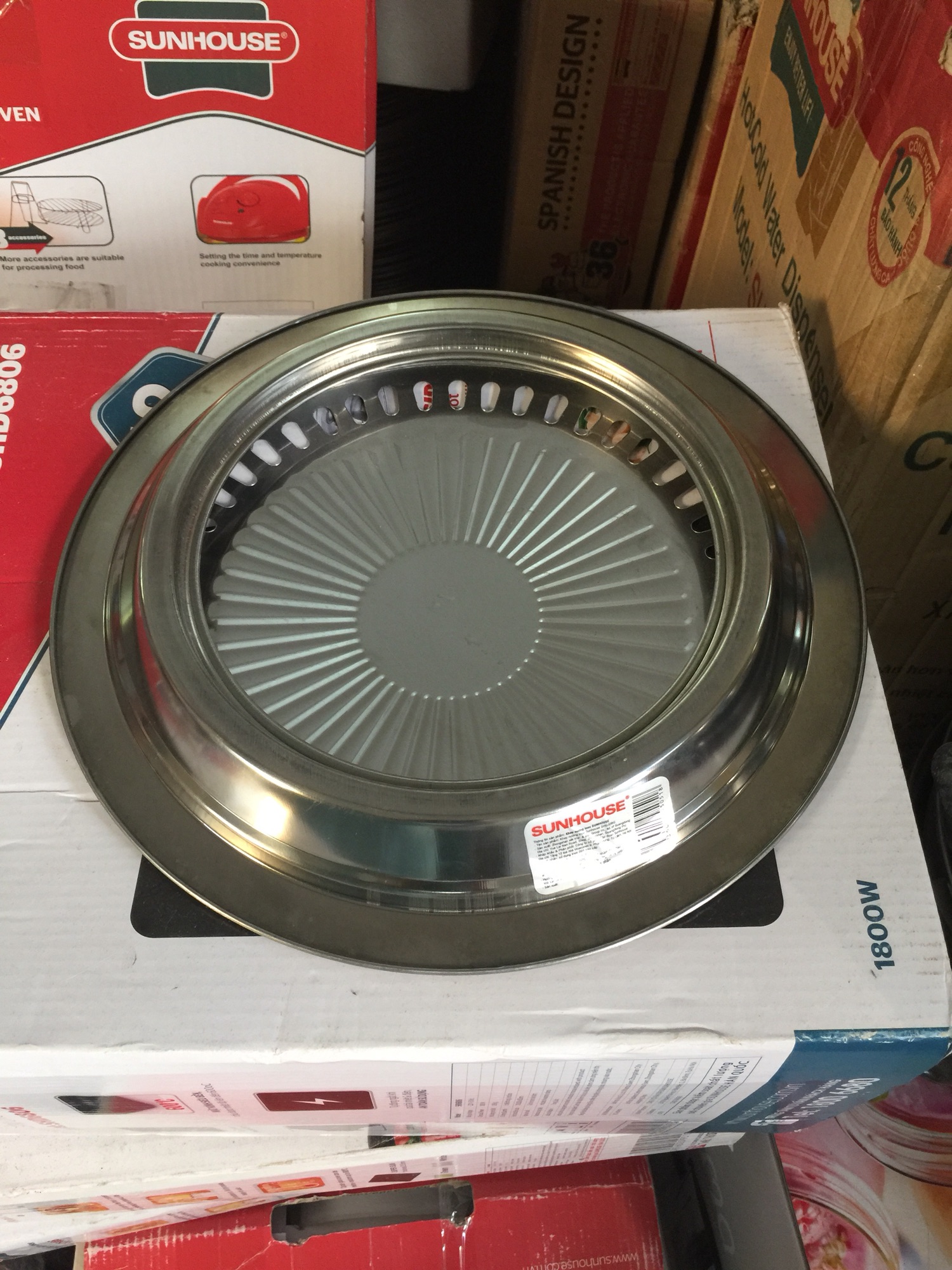 KHAY NƯỚNG INOX SUNHOUSE SHG30BG