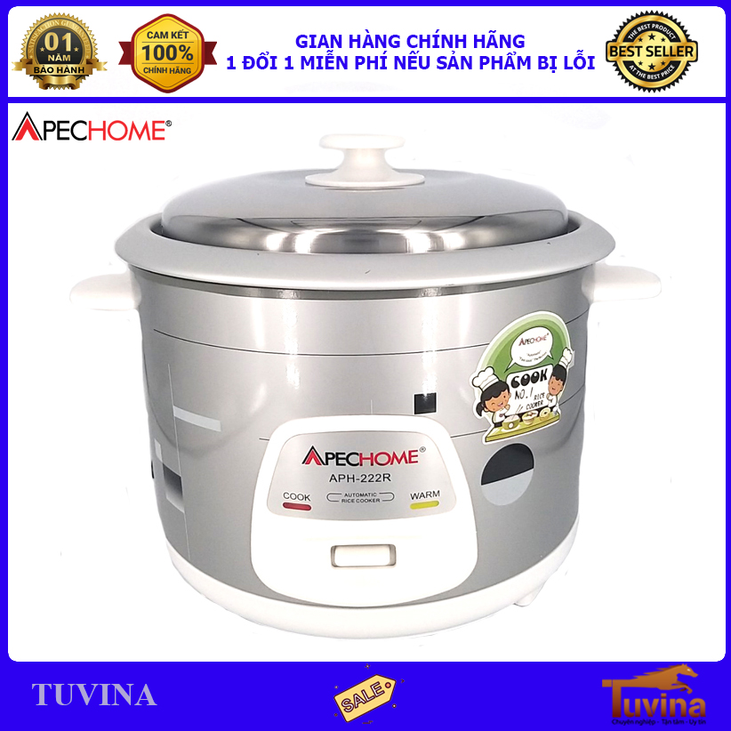 Nồi Cơm Điện APECHOME APH-222R