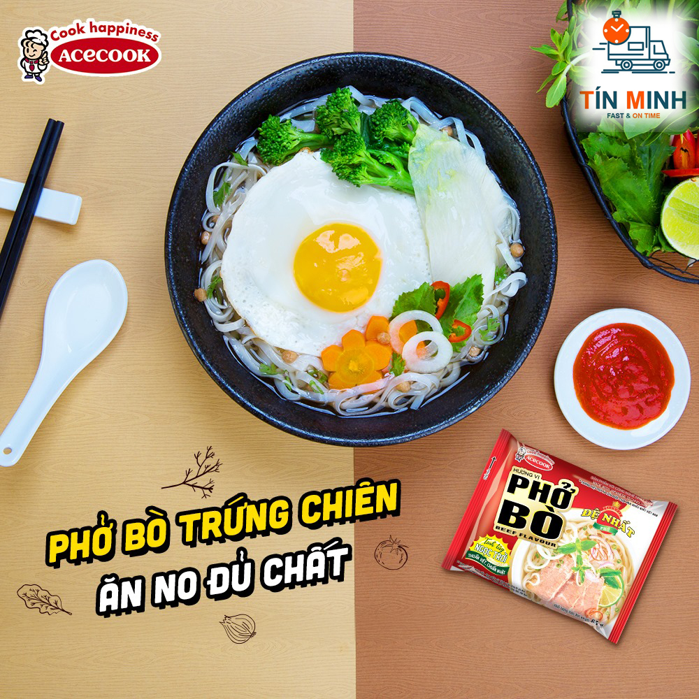 Phở Bò Đệ Nhất 65g thùng 30 gói