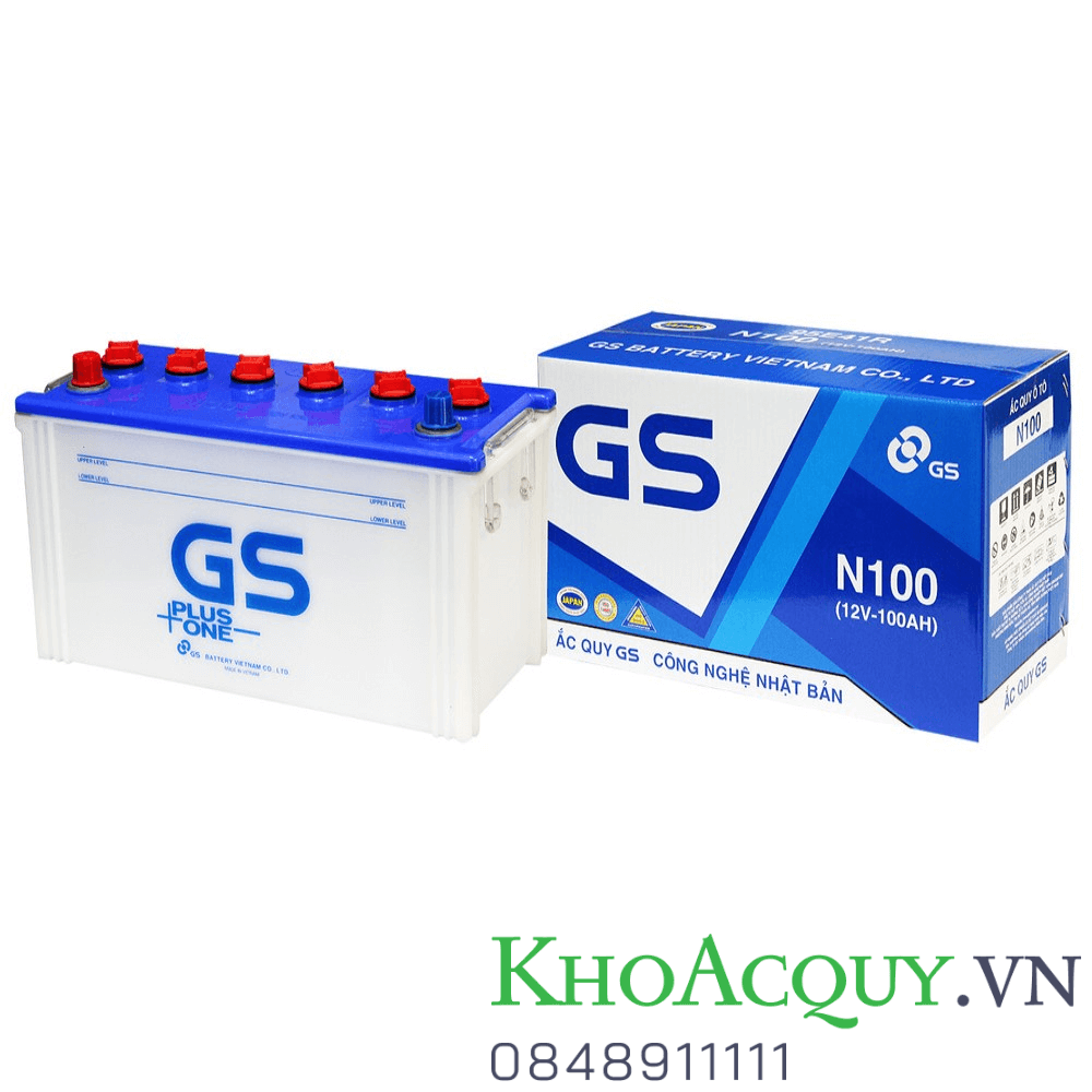 Ắc quy GS N100 100Ah