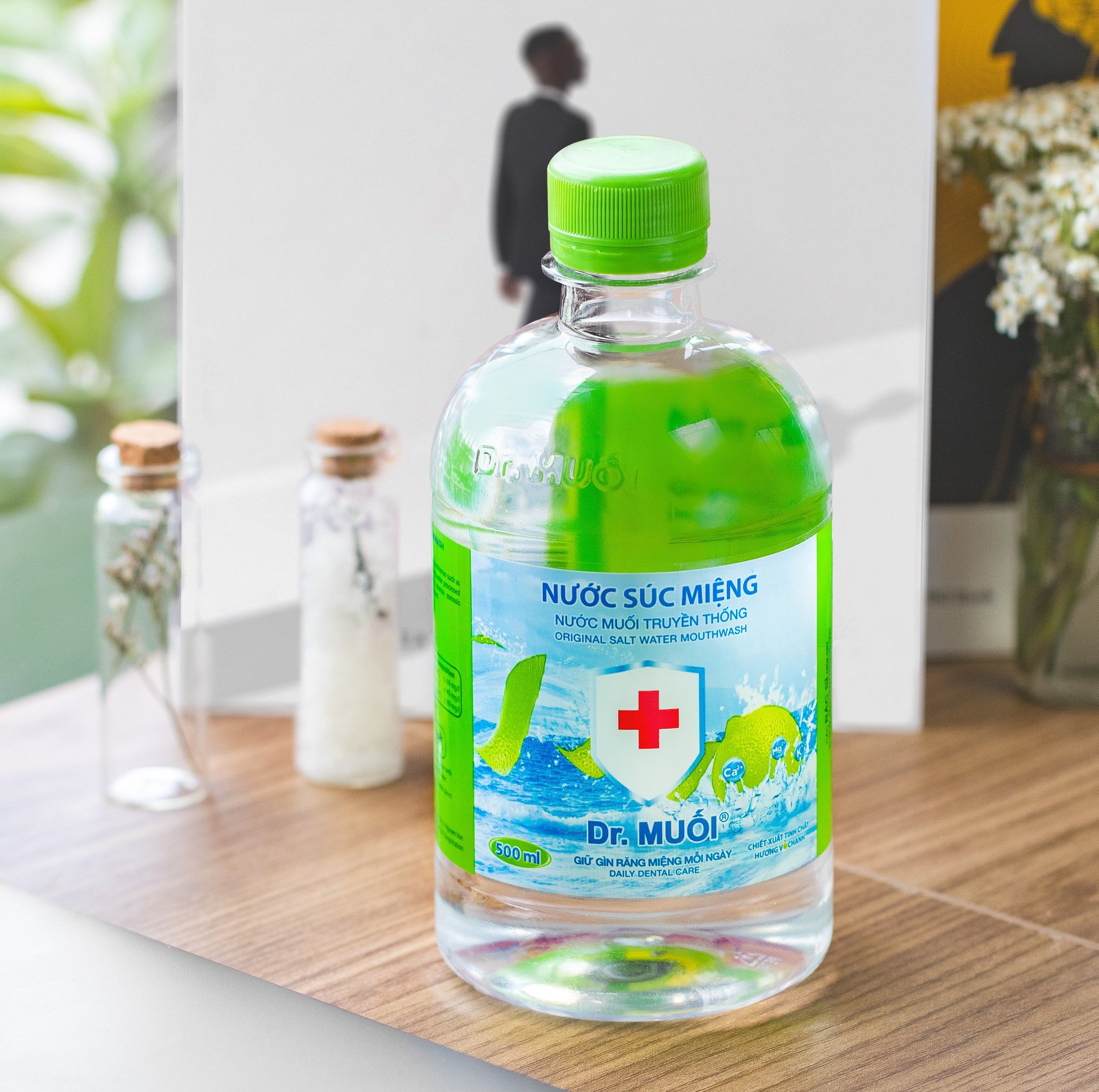 Nước súc miệng Dr. Muối 1000ml