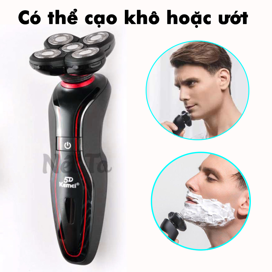 Máy cạo râu 5D Kemei KM6181