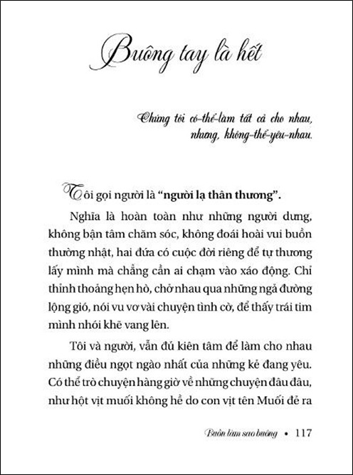 Buồn Làm Sao Buông